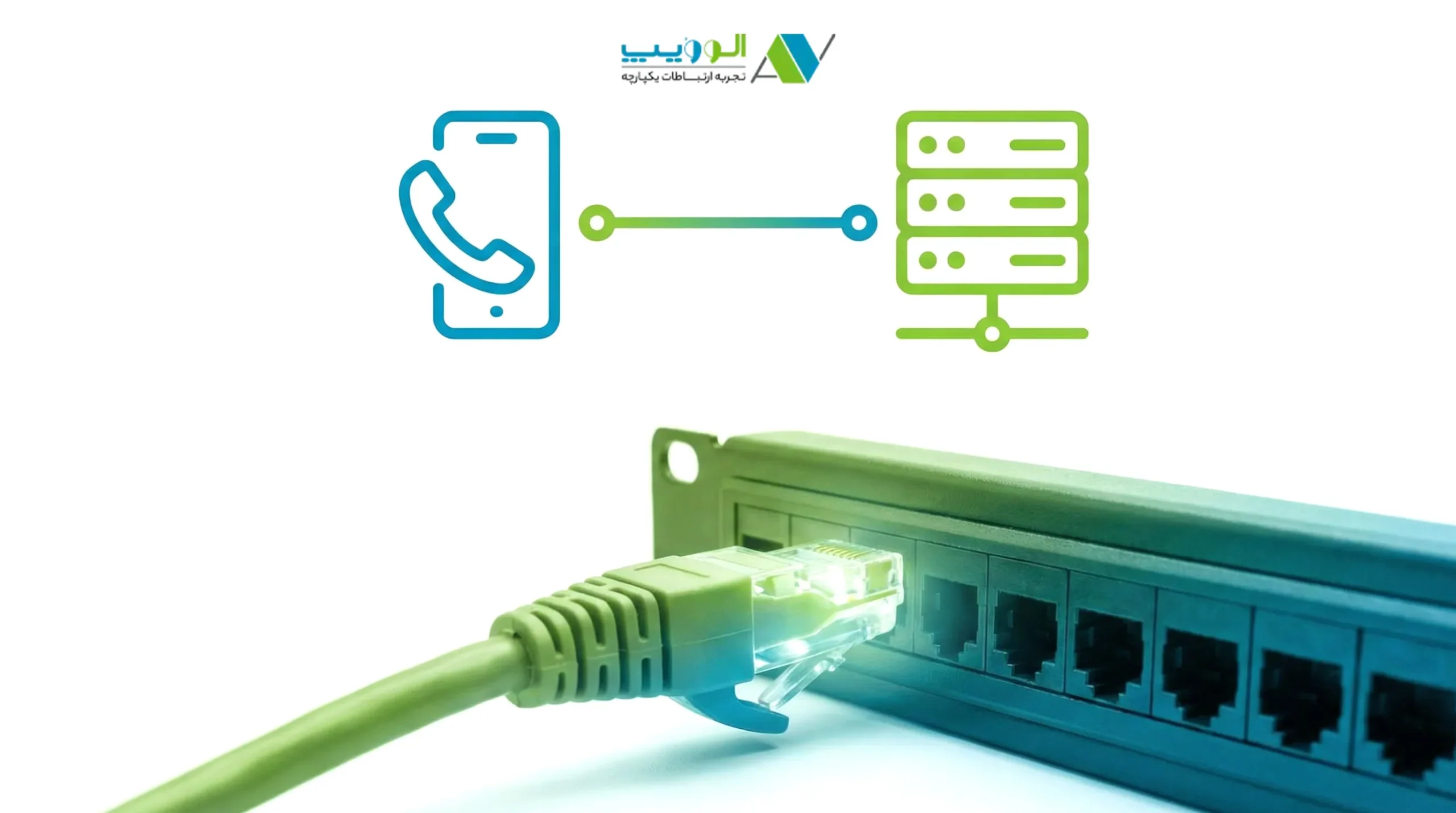 نحوه اتصال سیستم تلفنی به دیتابیس مشتریان