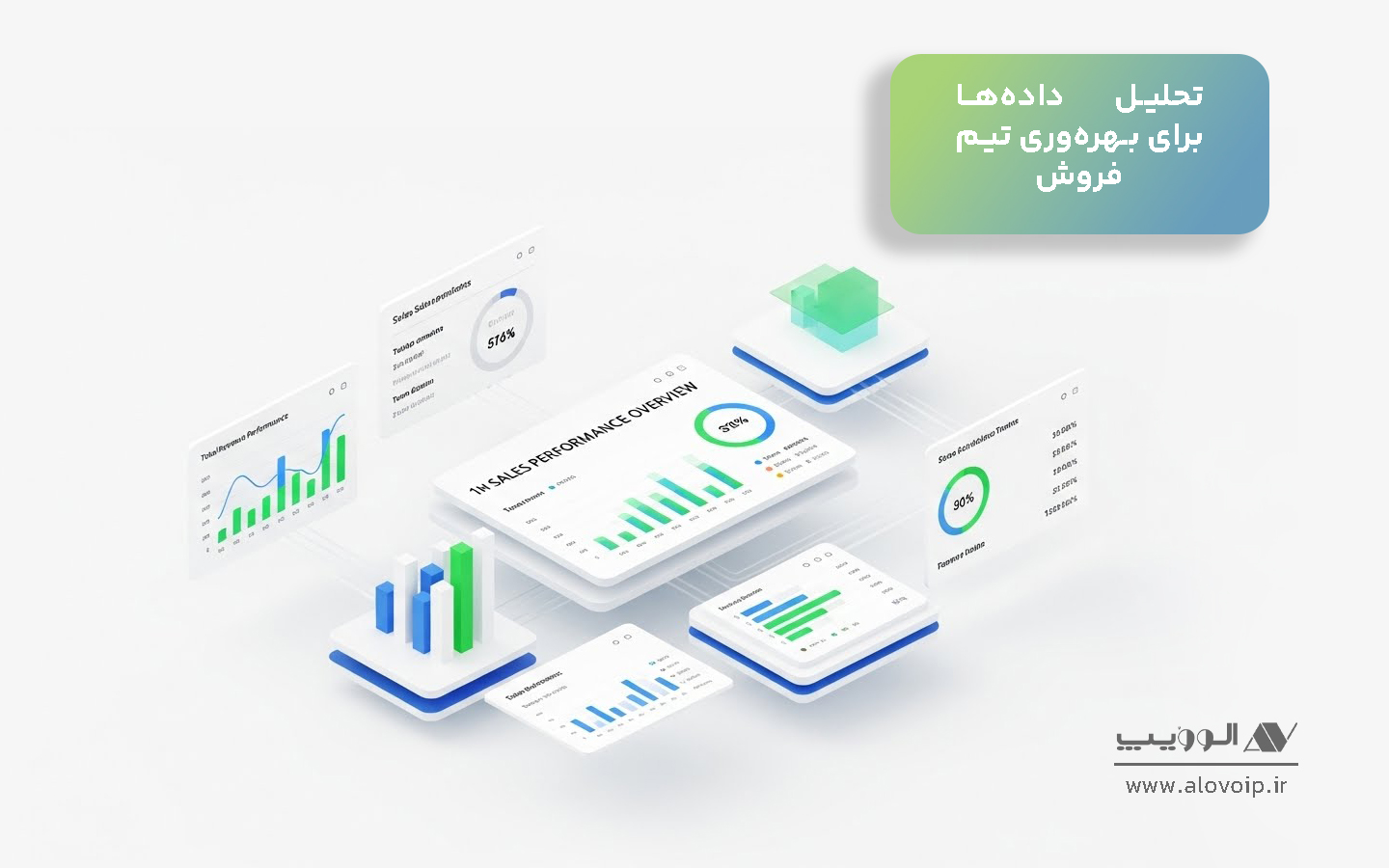 تحلیل دادهها برای بهرهوری تیم فروش